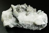 Native Silver in Calcite - Morocco #362806-1